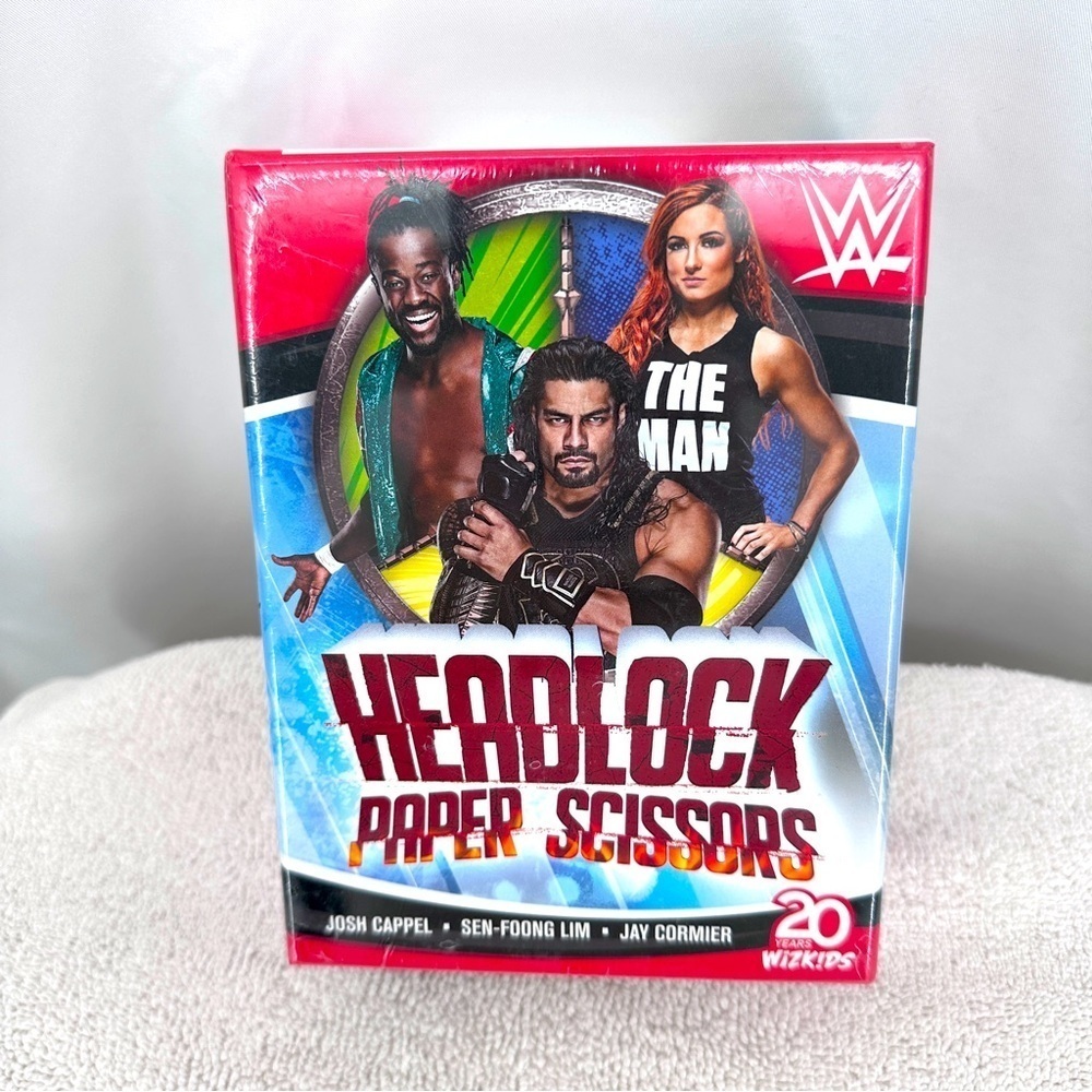 WizKids WWE Headlock Paper Scissors Game Kids Multi Color Money in the Bank NEW